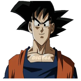 😤 e46222e9 Goku Dragon Ball аниме, Dragon Ball, Гоку, мультфильм, персонаж whatsapp sticker
