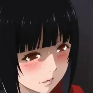 🥀 5339519d Yumeko Jabami Kakegurui Anime, Kakegurui, Yumeko Jabami, Gioco d'azzardo whatsapp sticker
