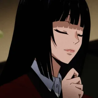 ♥️ 56bf1194 Yumeko Jabami Kakegurui Anime, Kakegurui, Yumeko Jabami, Gioco d'azzardo, Scuola, Ragazza whatsapp sticker