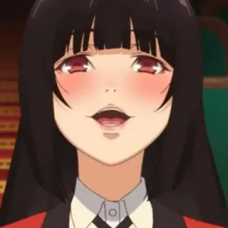 ♣️ 6fc0827f Yumeko Jabami Kakegurui Anime, Kakegurui, Yumeko Jabami, Gioco d'azzardo whatsapp sticker