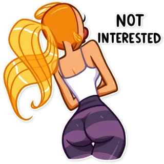 Goldfish Lady 🔱 telegram stickers