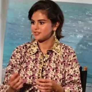 🍰 1249c08d Selena Gomez Selena Gomez, actress, singer, celebrity, portrait telegram sticker