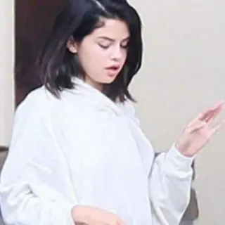 🍰 5d828d45 Selena Gomez person, woman, celebrity, Selena Gomez telegram sticker