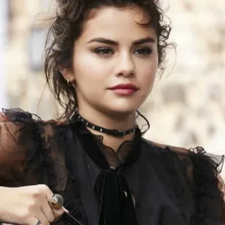 🍰 77a38563 Selena Gomez Selena Gomez, actress, singer, celebrity, portrait telegram sticker