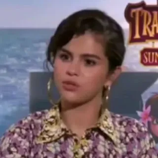 🍰 b4d7f009 Selena Gomez celebrity, actress, singer, portrait telegram sticker