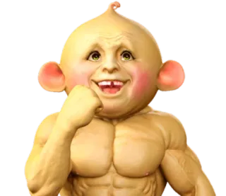 😃 c02a7316 divertente, inquietante, strano, cartone animato, personaggio telegram sticker