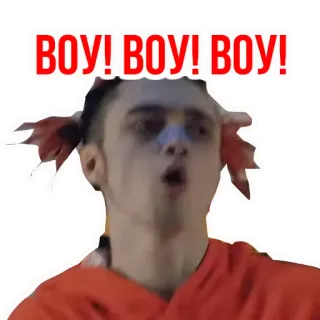 😆 a84f88b0 BOY! BOY! BOY! telegram sticker