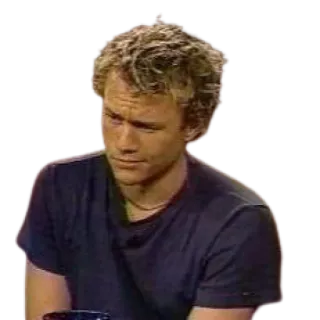🤨 fc26fb26 Heath Ledger 俳優, 有名人, ポートレート, 男性 telegram sticker