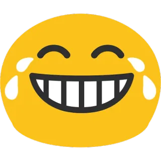 😂 957a1f08 อิโมจิ, ขำจนน้ำตาไหล, หัวเราะ, มีความสุข, ความสุข, น้ำตา telegram sticker