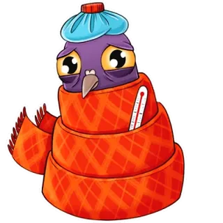 Голубь telegram stickers