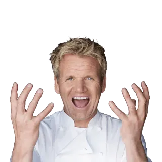 😀 b0bdd721 Gordon Ramsay シェフ, 料理, レストラン, ゴードン・ラムゼイ telegram sticker