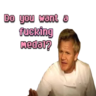 Ramsay whatsapp stickers