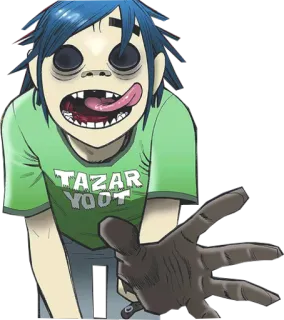 Gorillaz Pack telegram stickers