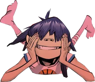 Gorillaz Pack whatsapp stickers