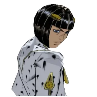 😞 f9b549fc Bruno Bucciarati JoJo's Bizarre Adventure 애니메이션, 만화, 죠죠, 브루노 부차라티, 캐릭터, 스티커 telegram sticker