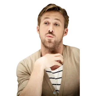 👄 44f08867 Ryan Gosling actor, hollywood, celebrity whatsapp sticker