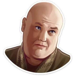 😏 0e24e3d6 Lord Varys Game of Thrones ロード・ヴァリス, ヴァリス, ゲーム・オブ・スローンズ, GOT, キャラクター, 海外ドラマ telegram sticker
