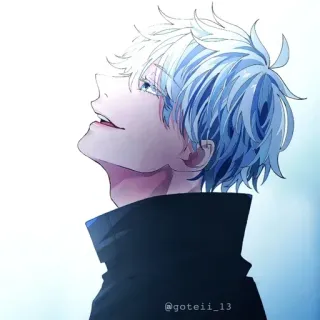 💠 0f376c4e @goteii_13 Аниме, Искусство, Рисунок, Иллюстрация, Манга, Фанатское whatsapp sticker