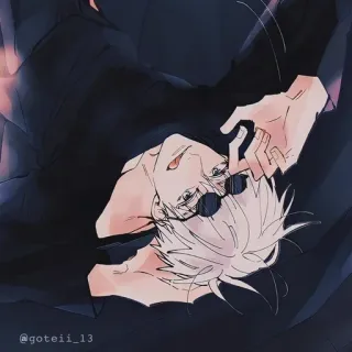 💠 16e856ec @goteii_13 Аниме, Портрет, Фанатское творчество whatsapp sticker