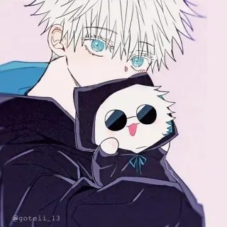 💠 3bab971a @goteii_13 Аниме, Персонаж, Иллюстрация, Манга whatsapp sticker