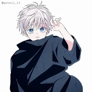 💠 66e2d65c @goteii_13 Аниме, Манга, Парень, Персонаж, Рисунок whatsapp sticker