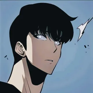 🧬 ca8951e8 Sung Jinwoo Solo Leveling Anime, Manhwa, Solo Leveling, Sung Jinwoo, Fantasía oscura, Fantasía telegram sticker