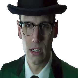 😲 76d60c10 Riddler Riddler, Gotham, DC Comics, Bösewicht, Edward Nygma telegram sticker