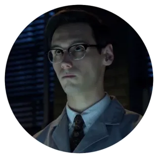 🙄 2e3eadb5 The Riddler Gotham riddler, gotham, glasses, nerd, smart, dc comics, villain whatsapp sticker