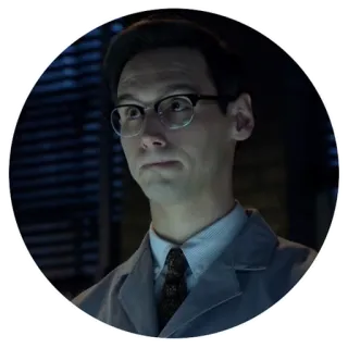 😤 4ac1ff13 Edward Nygma Gotham Edward Nygma, Gotham, Riddler, character, DC Comics whatsapp sticker