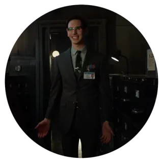 😁 5b17b8b6 Edward Nygma Gotham gotham, Edward Nygma, The Riddler, character, tv show whatsapp sticker