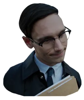 🙃 791da940 The Riddler Gotham riddler, gotham, dc comics, villain, tv show, character whatsapp sticker