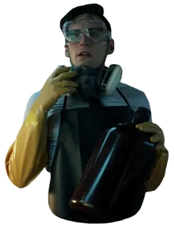 Gotham. Edward Nygma (Riddler) whatsapp stickers