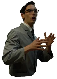 😦 7ebc1c22 The Riddler Gotham tv show, gotham, the riddler, dc comics, villain whatsapp sticker