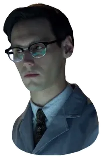😐 8f49b173 Edward Nygma Gotham Edward Nygma, The Riddler, Gotham, TV Show, DC Comics, villain whatsapp sticker