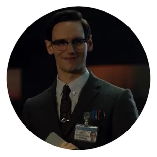 🙂 fa697bf2 Riddler Gotham G. NYGMA Gotham, The Riddler, Nygma, Edward Nygma, character, television whatsapp sticker