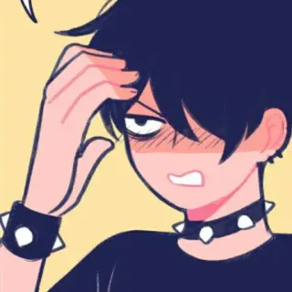 🔗 773133e3 Anime, Cartoni animati, Emo, Schizzo telegram sticker