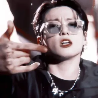 🕺 47994281 人物, 有名人, 眼鏡, ポートレート, ジェスチャー, 不快 telegram sticker