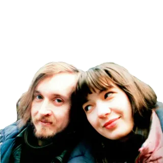 💑 867df878 gente, pareja, retrato, amistad whatsapp sticker