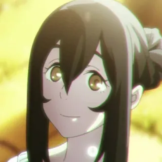 🪵 7a0f2419 动漫, 女孩, 肖像, 角色, 微笑, 可爱 whatsapp sticker