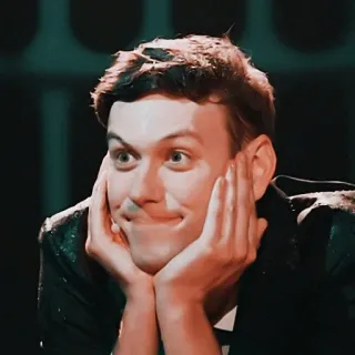 🤔 208e9db6 personne, portrait, visage, homme, expression, émotions telegram sticker