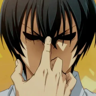 🧡 29413fd3 anime, charakter, augen whatsapp sticker