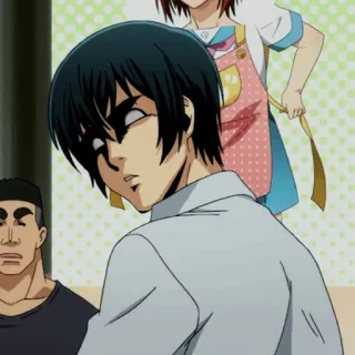 💙 2ba836a1 Anime, Charakter, Manga, Lustig, Ausdruck, Grand Blue whatsapp sticker