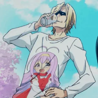 💛 83f2d40a Anime, Trinken, Cartoon, Figur, Manga whatsapp sticker