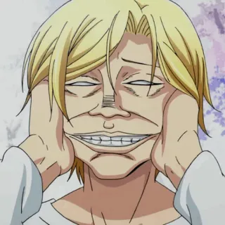 💛 e9798c13 lustiges Gesicht, Anime, Komödie, albern, Cartoon, dämlich, Ausdruck whatsapp sticker