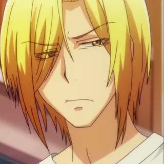 ⚓️ 7e2e21fd anime, pirang, karakter, bosan, lelah telegram sticker