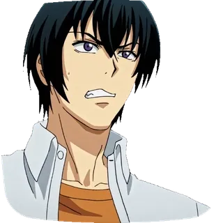 🤢 7170fd11 Anime, Mâle, Personnage, Portrait telegram sticker