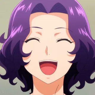 🤣 f11a3522 애니메이션, 미소, 행복, 여자, 만화, 쾌활한 telegram sticker