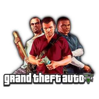 ️ 3f9a3208 Grand Theft Auto V grand theft auto V crime, violence, money, game, criminal telegram sticker