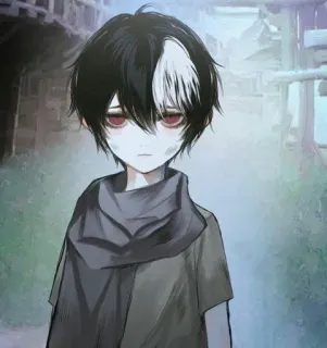 😖 a4a59464 Anime, Ragazzo, Triste, Manga, Personaggio whatsapp sticker