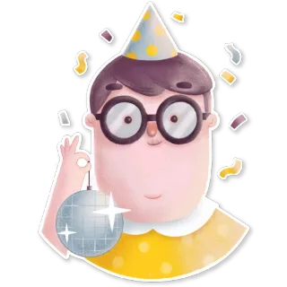 Granny by Nastya Getman telegram stickers